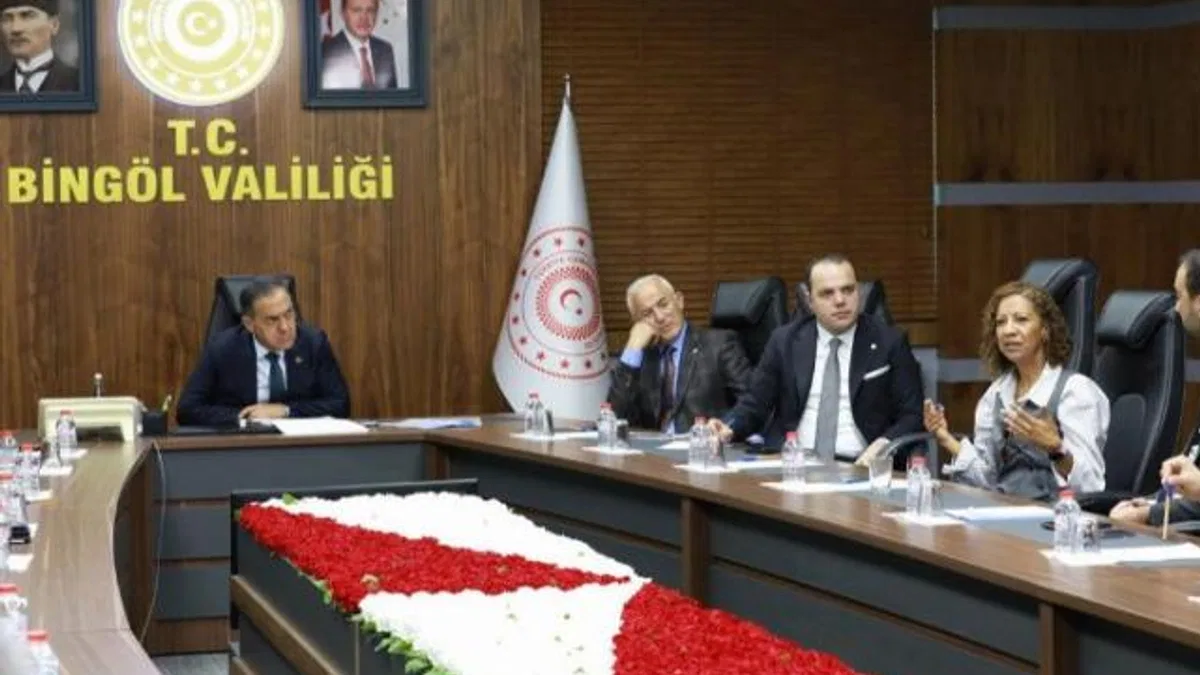 Bingöl’de jeotermal enerji potansiyeli görüşüldü