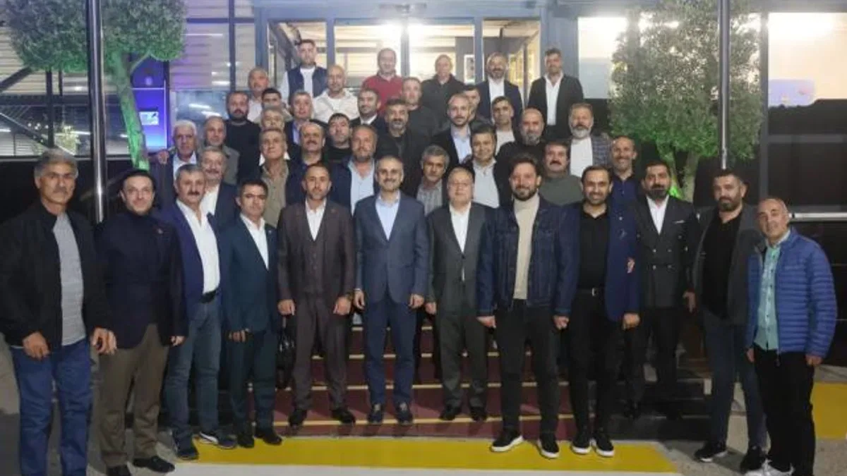Çiftçi, hemşehri dernekleriyle bir araya geldi