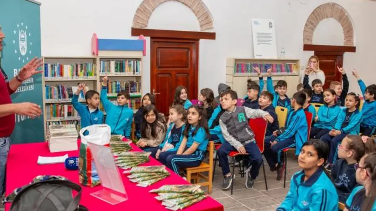 Bursa’da minik okurlara kitap bilinci aşılandı