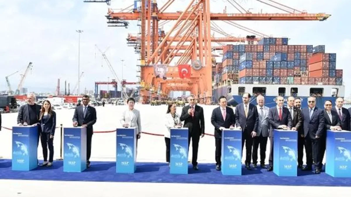 Mersin Uluslararası Limanı’ndan 455 milyon dolarlık yatırım