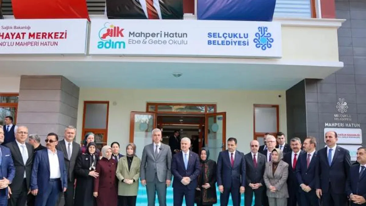 Konya Selçuklu’dan bir örnek proje daha… İlk Adım Ebe Gebe Okulu faaliyete geçti