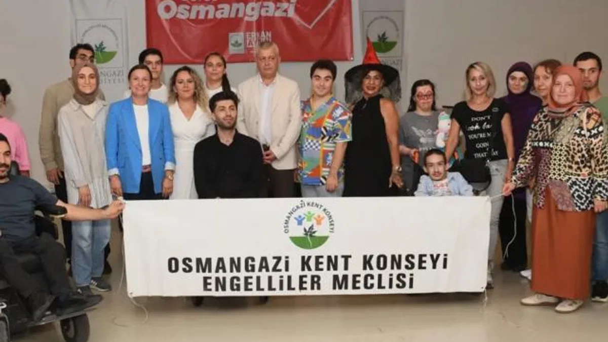 Bursa Osmangazi’de engelli bireyler 3 Aralık’a özel gösteri hazırlıyor
