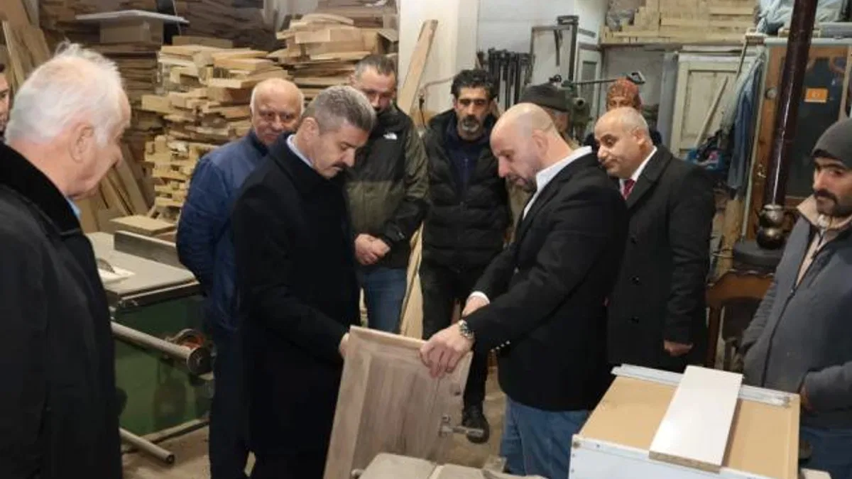 Artvin Valisi Ergün’den sanayi esnafına ziyaret