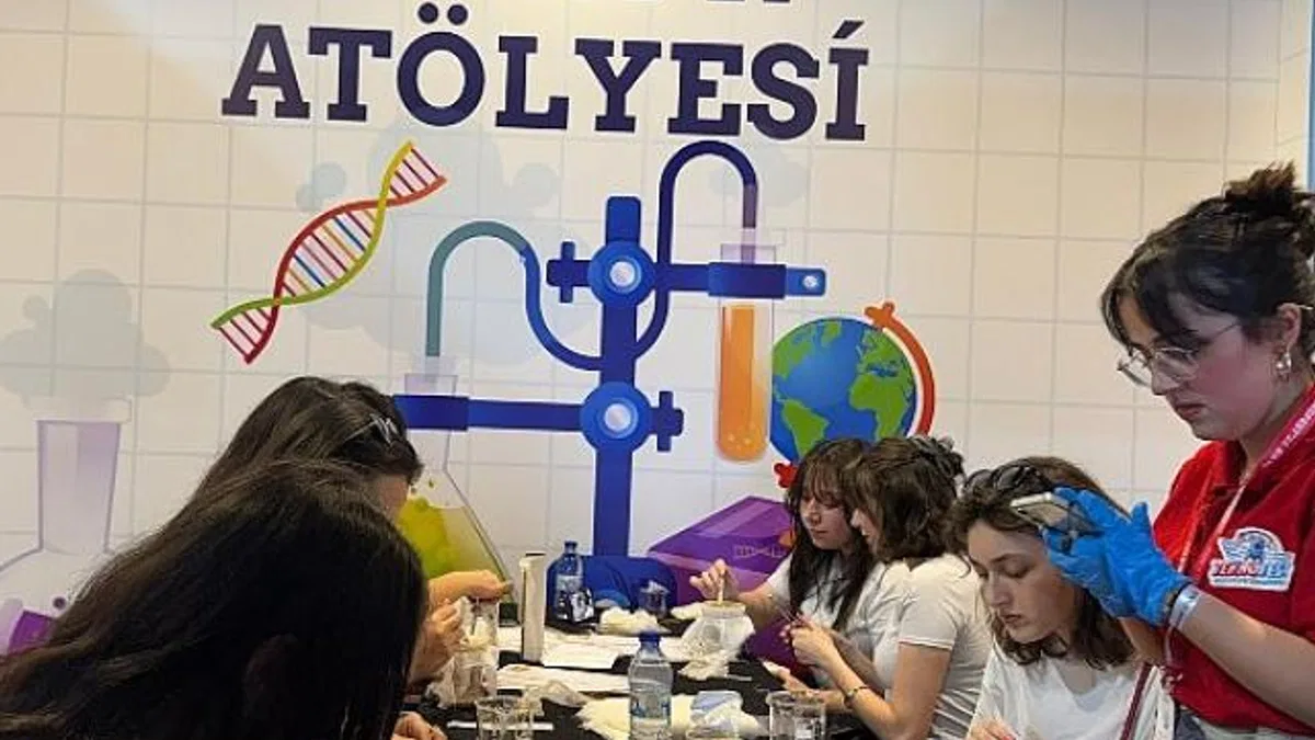 Canik Özdemir Bayraktar Keşif Kampüsü atölyeleri, TEKNOFEST KKTC’nin ilk gününde ziyaretçi akınına uğradı.