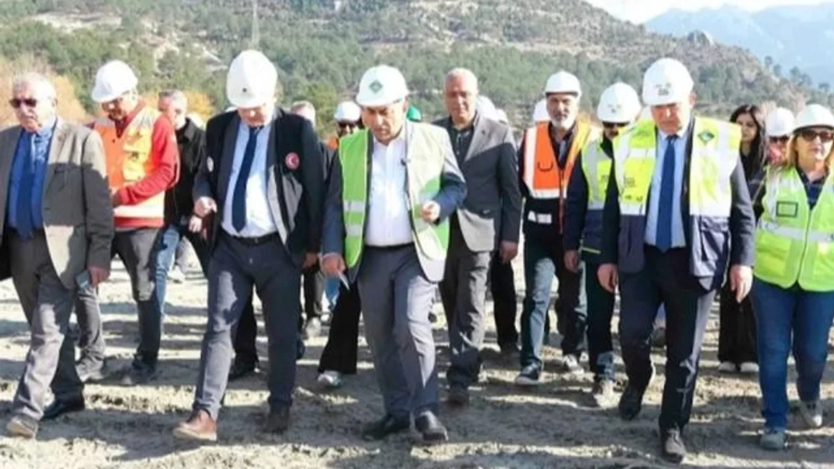 Güngör Geçer’den Adana Pozantı Atık Su Arıtma Tesisi’ne inceleme