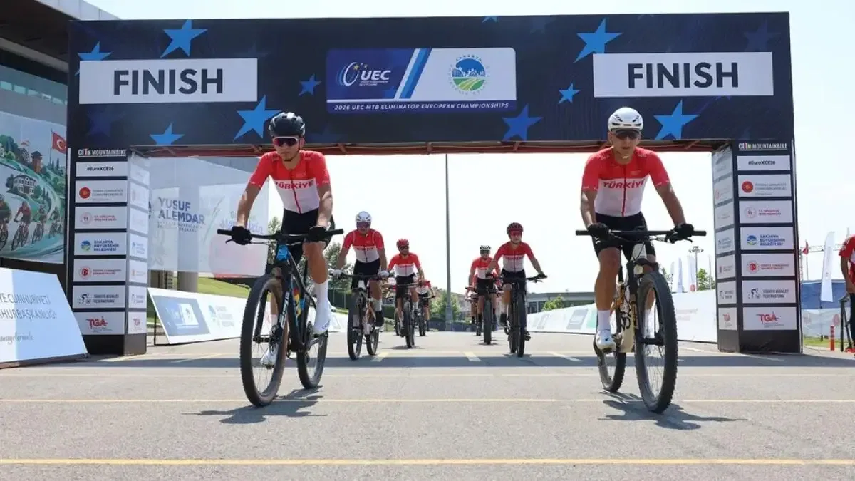 Milli pedallar Avrupa Şampiyonluğu için Sakarya’da