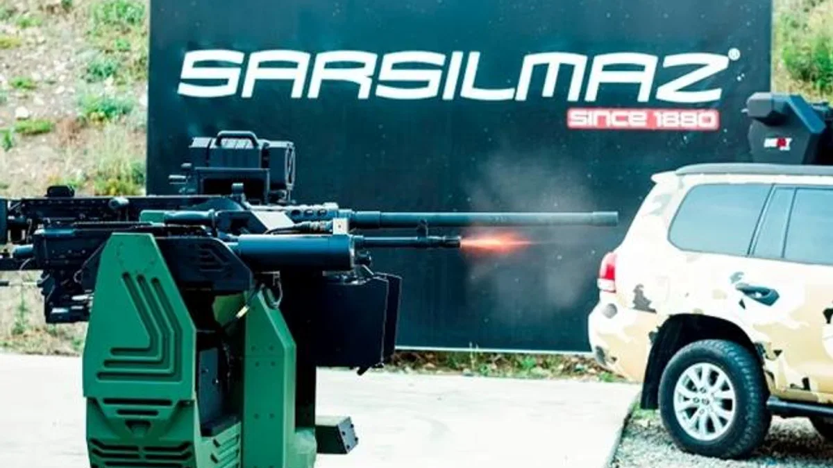 SARSILMAZ’ın Uzaktan Komutalı Silah Sistemleri TEKNOFEST’te