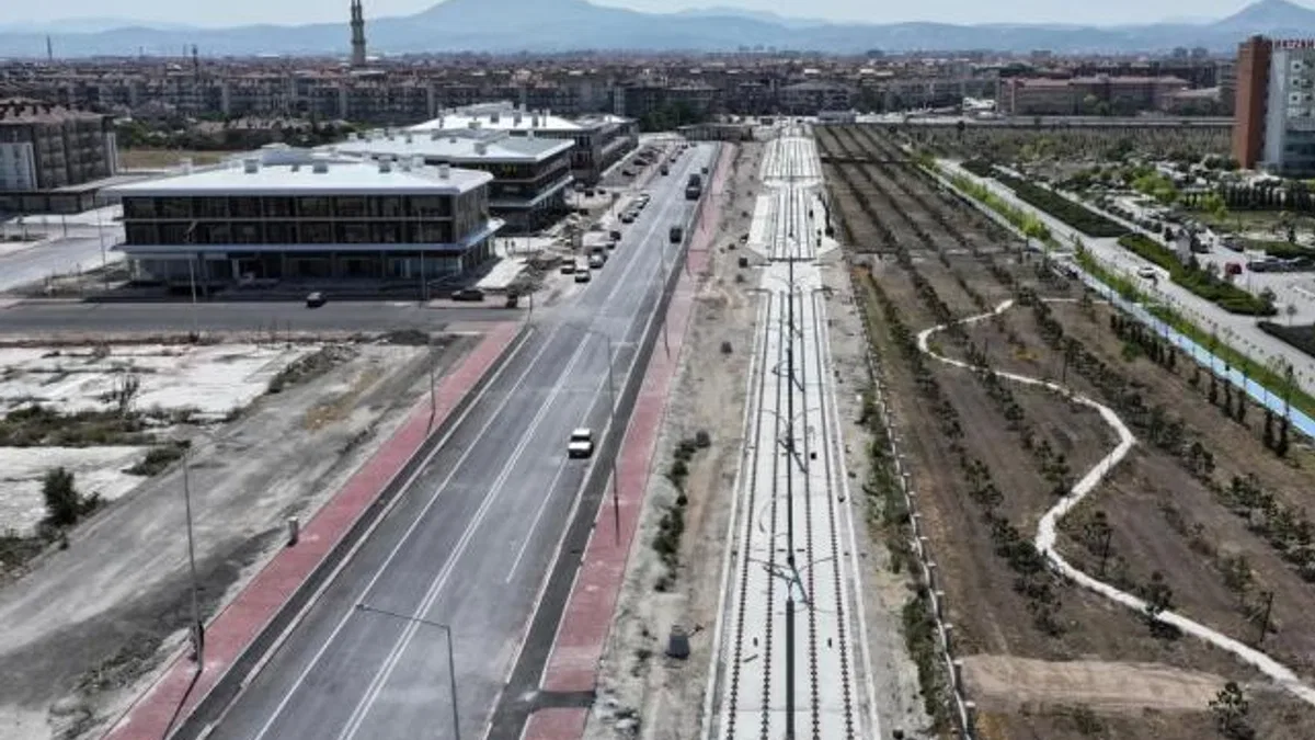 Konya’da raylı sistem genişliyor