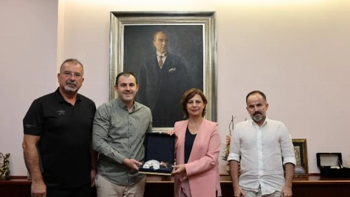 Türkiye Kano Federasyonu’ndan Başkan Ünlüce’ye ziyaret