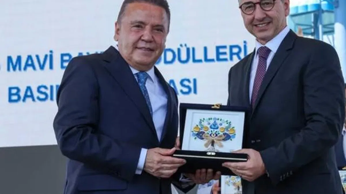 TÜRÇEV’den Antalya Büyükşehir Belediyesi’ne 6. Çevre Ödülü