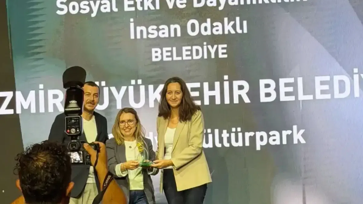 Stüdyo Kültürpark projesine sürdürülebilirlik alanında ödül