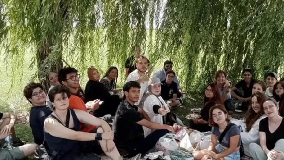 Bursa’da, uluslararası öğrenciler piknikte buluştu