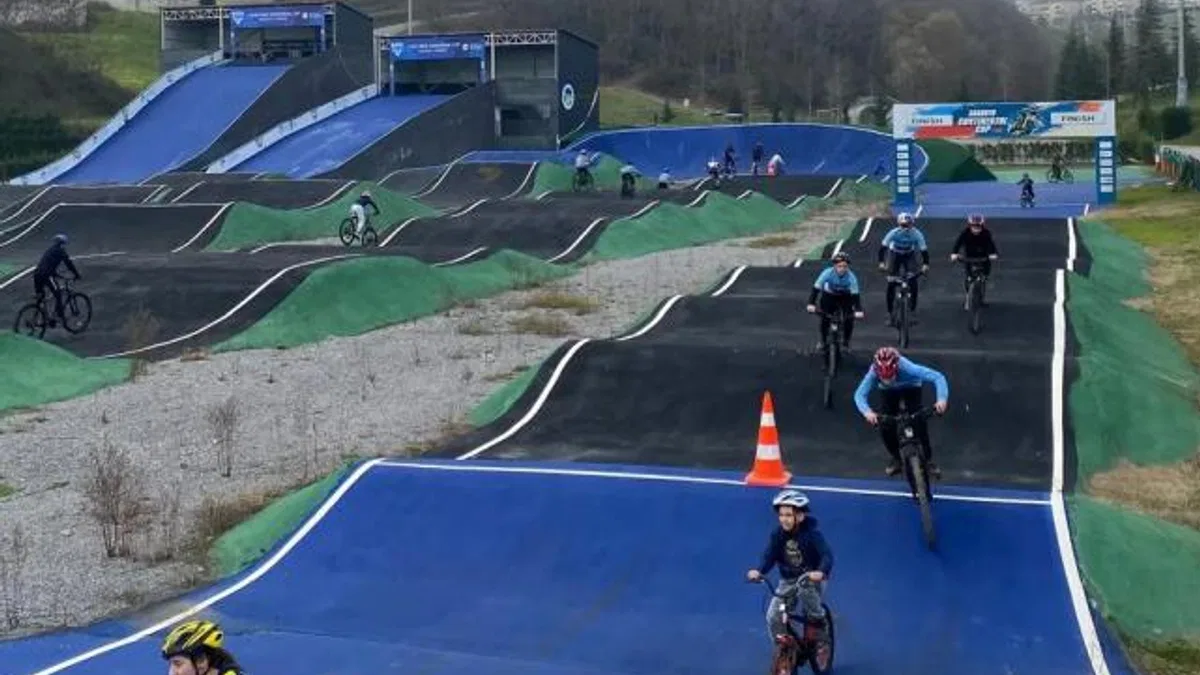 Geleceğin şampiyon pedalları bu vadide yetişiyor