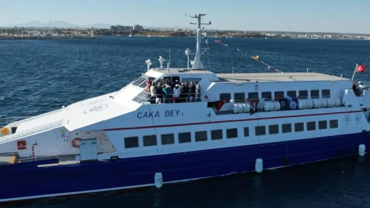 Muğla’da deniz otobüsü seferlerinde yeni tarife