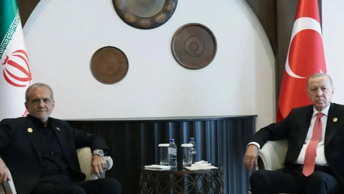 Cumhurbaşkanı Erdoğan, İranlı mevkidaşıyla görüştü