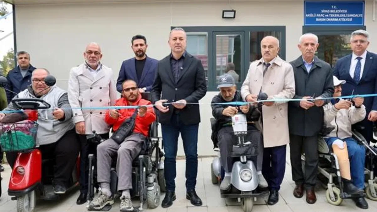 Sivas’ta engelsiz destek