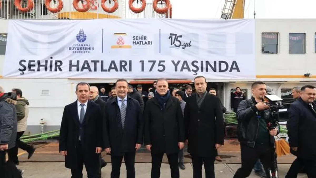 İBB Şehir Hatları 175 Yaşında… Tersanenin emeği iki projeyle taçlanacak