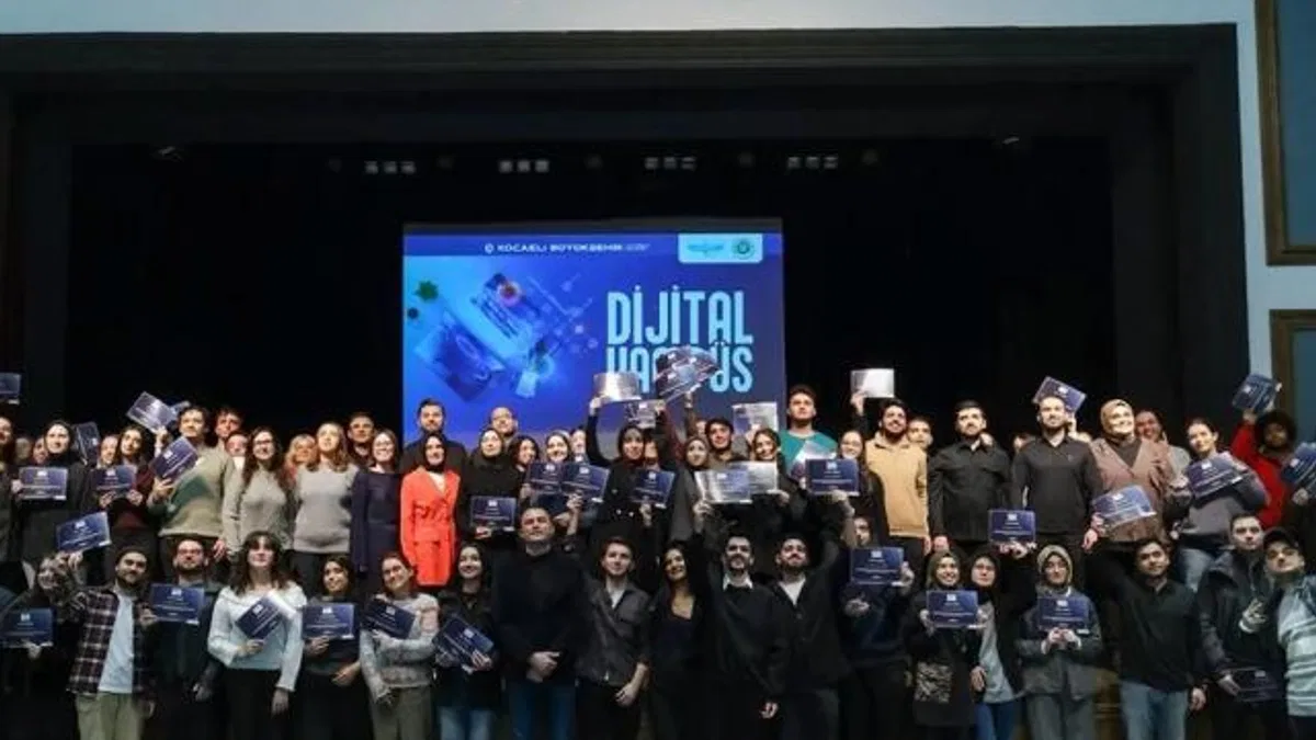 Kocaeli’de 235 genç dijital eğitimle sertifikalandı
