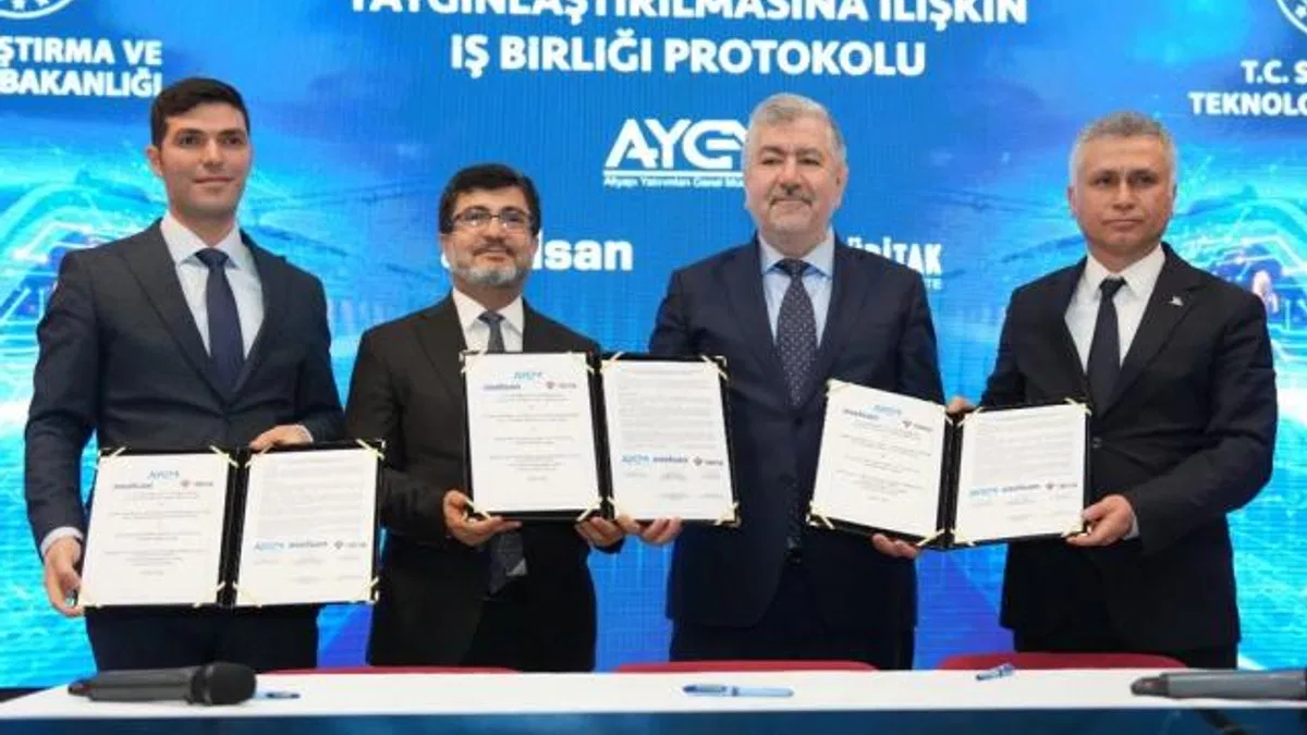 Metro sinyalizasyonunda yerli hamle… Üçlü protokol imzalandı