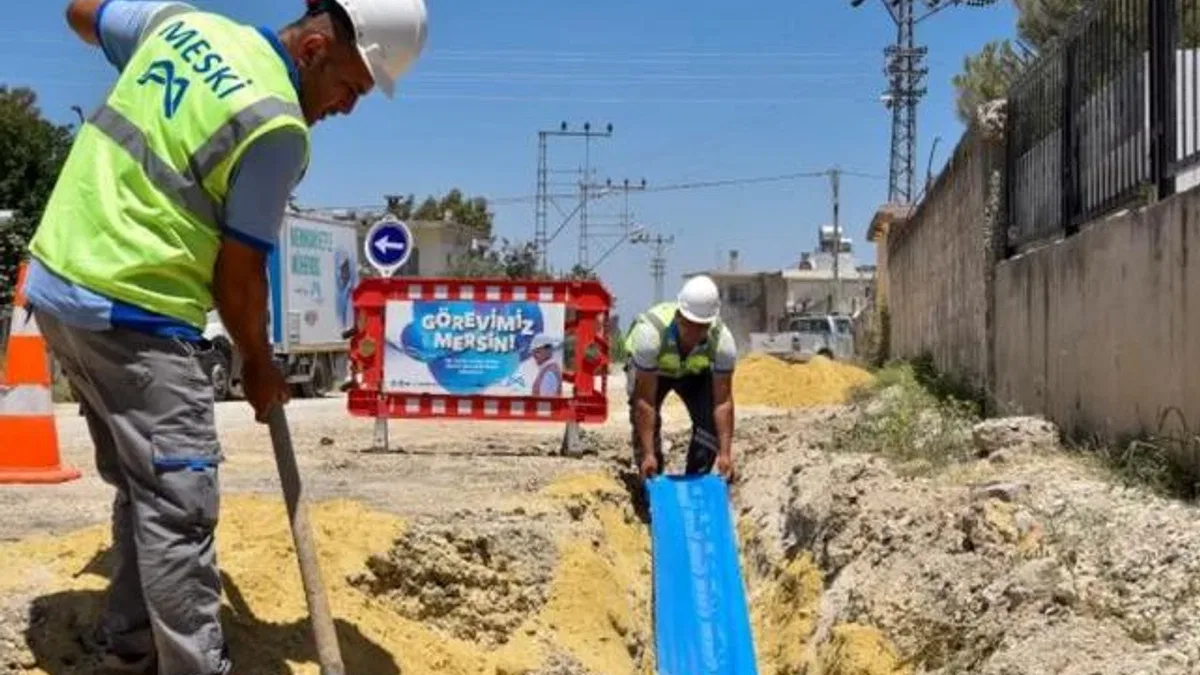 Mersin’de su güvencesi için yeni kaynaklar devrede