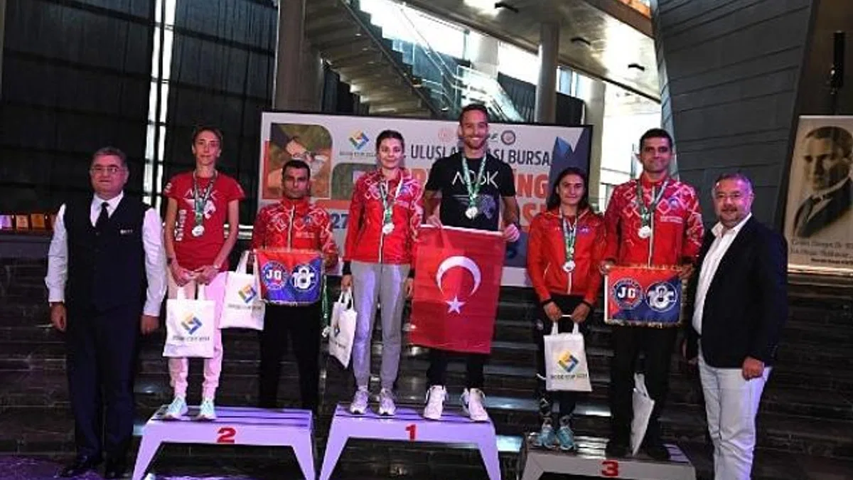 7 ülkeden 457 sporcu Osmangazi’yi yarışarak keşfetti