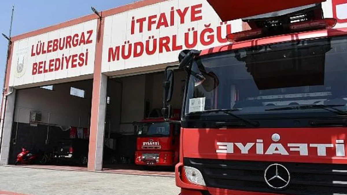 Lüleburgaz İtfaiyesi’nden 475 yangına müdahale