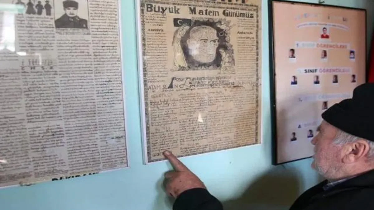 Kastamonu’da 87 yıl önce hazırlanan duvar gazeteleri tarihe ışık tutuyor