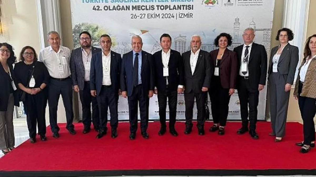 Nilüfer Belediyesi Türkiye Sağlıklı Kentler Birliği’nde örnek projelerini paylaştı
