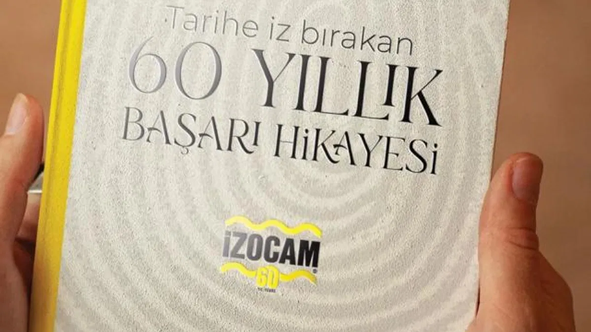 İzocam’dan 60. yıla özel kitap… Tarihe iz bırakan başarı hikayesi