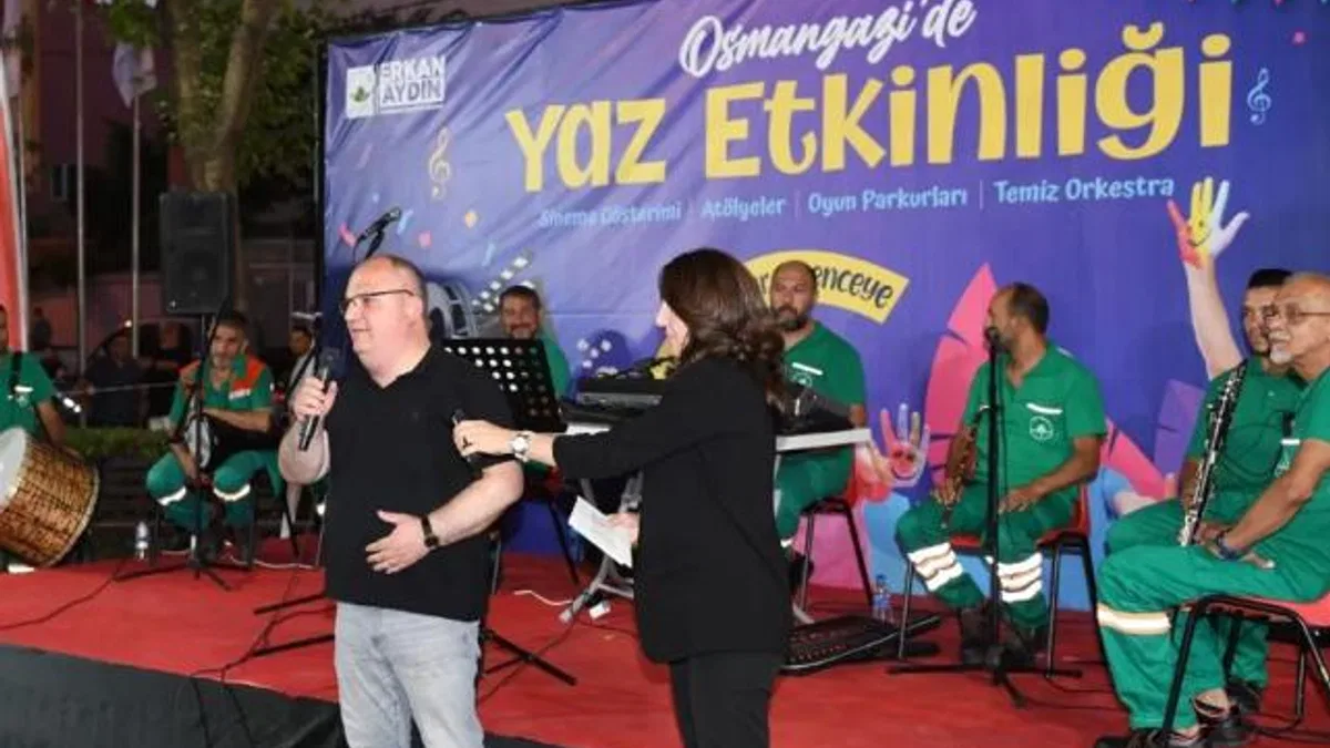Osmangazi Belediyesi yaz coşkusunu mahallelere taşıyor