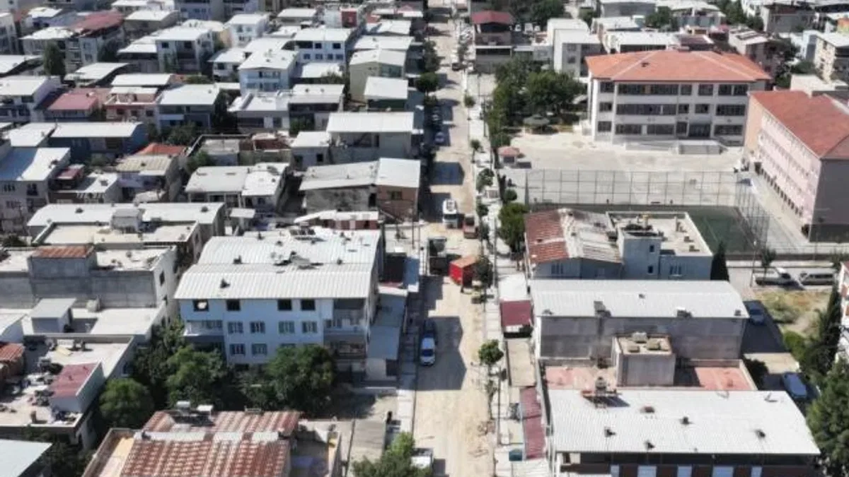 Manisa’da altyapı tamamlandı, üstyapı yenileniyor
