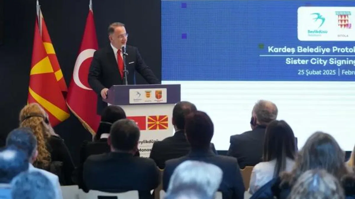 İstanbul Beylikdüzü’ne Kuzey Makedonya’dan yeni kardeş