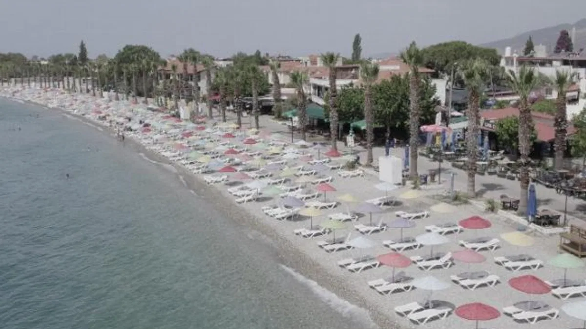 Milas’ta sahil çalışmaları tamamlandı