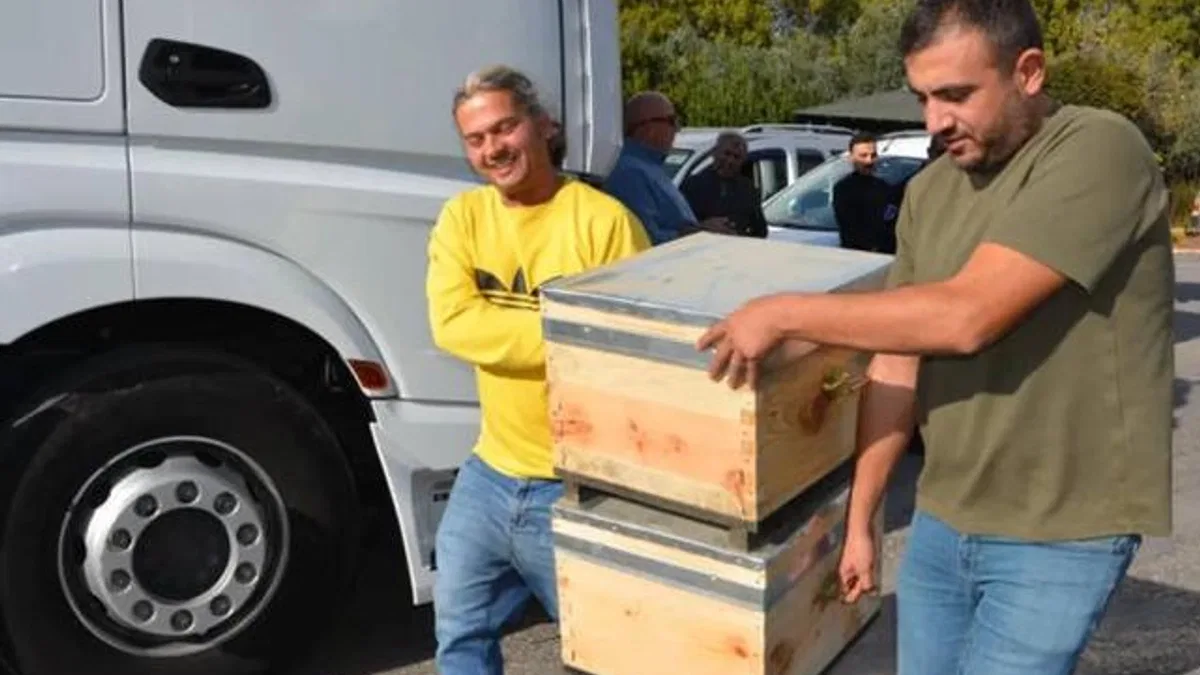 Antalya Büyükşehir’den bal üreticilerine arı kovanı