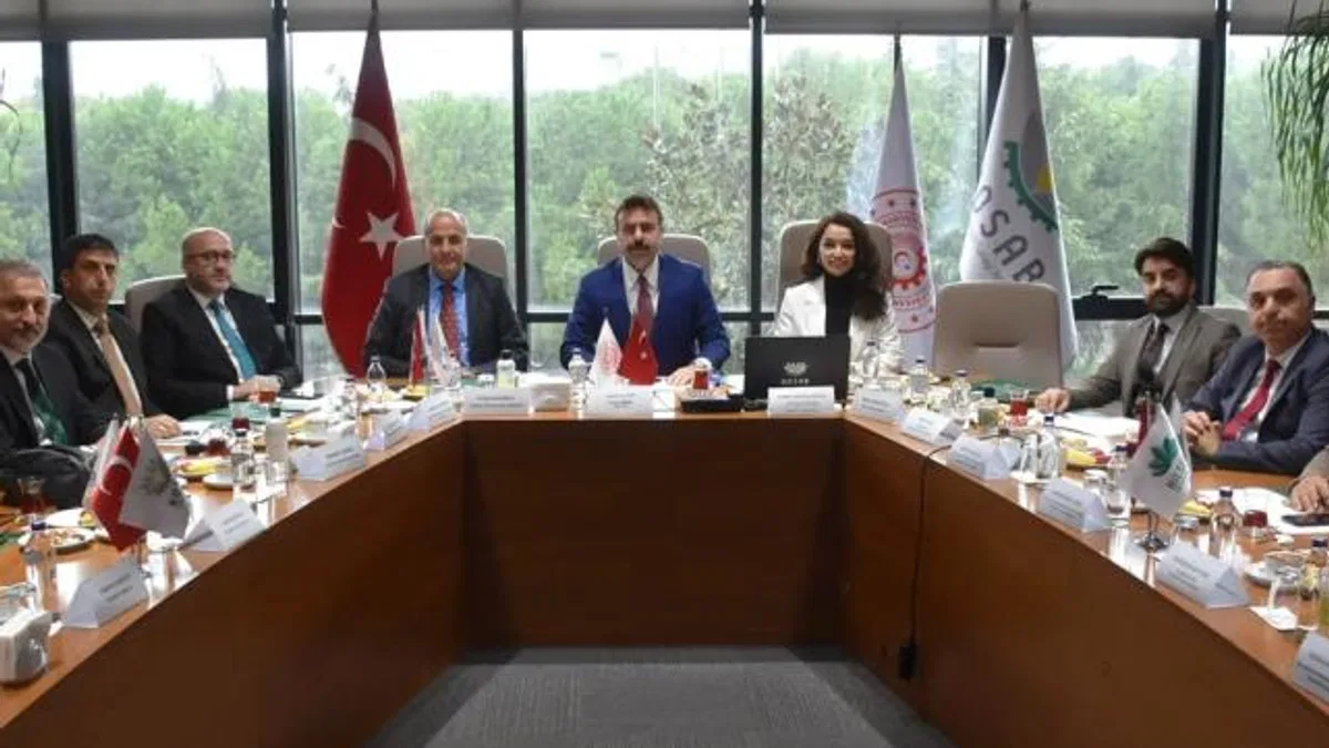 Bursa’daki ‘Organize Sanayi Bölgeleri Yeşil OSB’ yolculuğuna hazırlanıyor