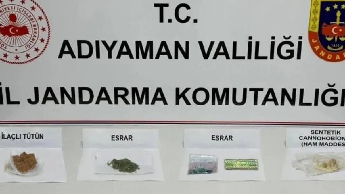 Adıyaman’da uyuşturucuya karşı operasyonlar sürüyor