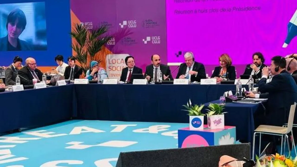 Konya Büyükşehir Belediye Başkanı Altay, UCLG Toplantısı’na katıldı