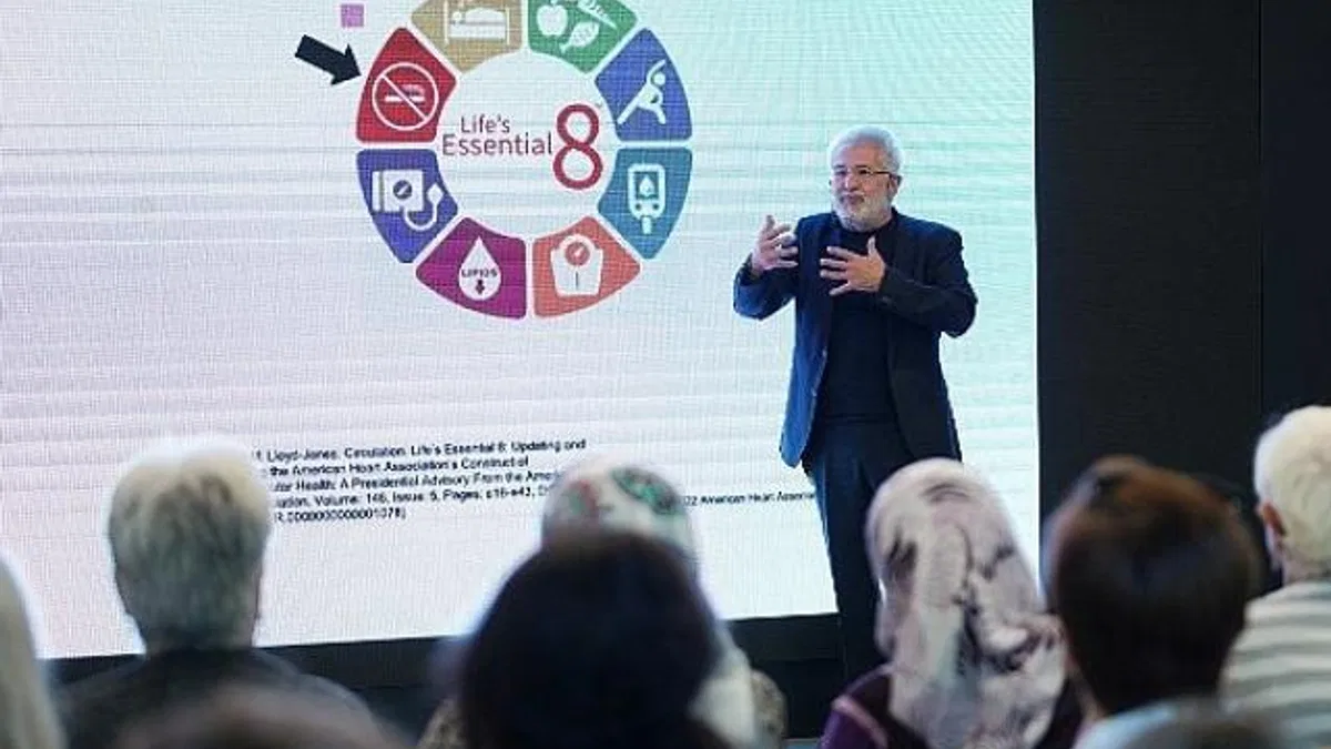 Kalp sağlığının sekiz altın kuralı Beylikdüzü’nde konuşuldu