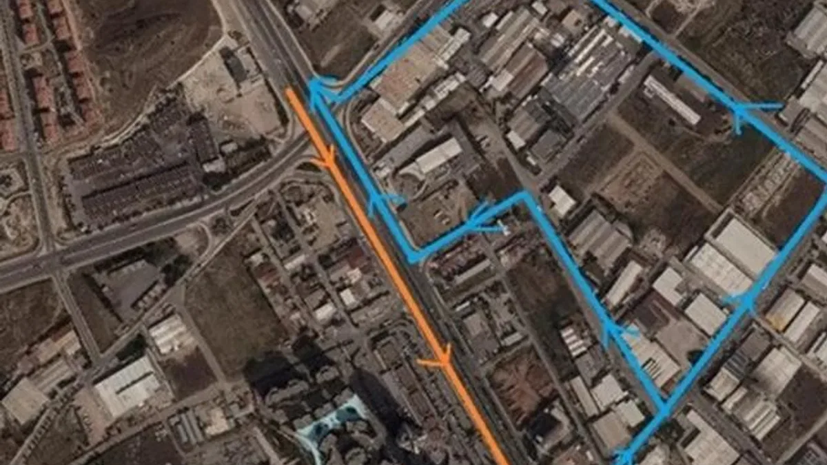 Denizli’de üst geçit çalışmalarında yeni etap