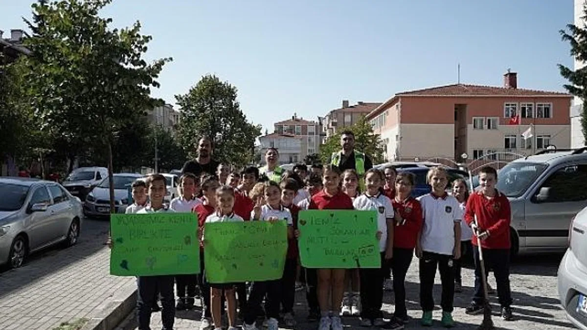 Lüleburgaz’da her şey temiz sokaklar mutlu yarınlar için