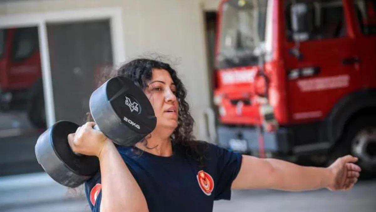 İtfaiye personeli Bahar şimdi Avrupa’da yarışacak