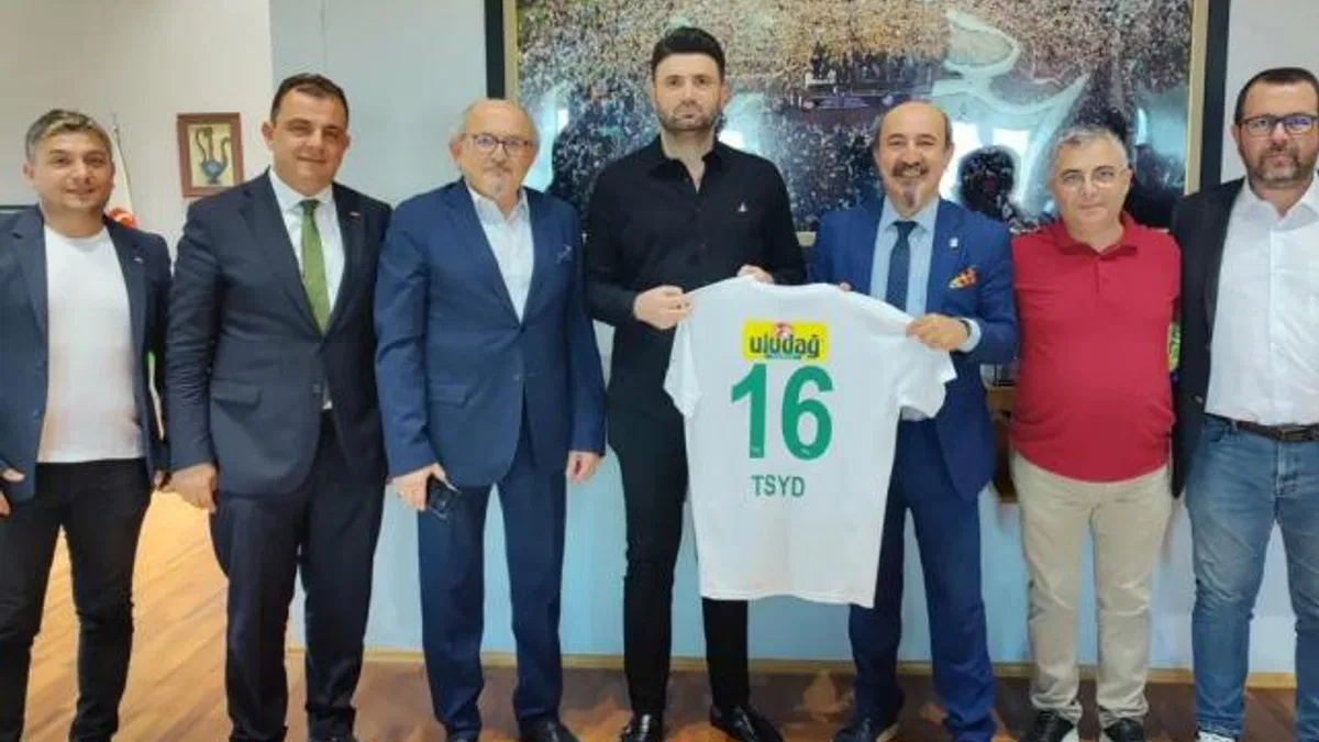 TSYD Bursa’dan Bursaspor’a ziyaret