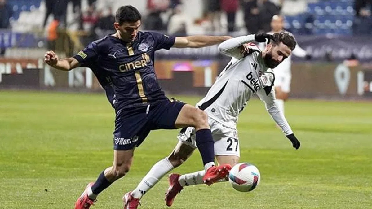 Kasımpaşa 1-1 Beşiktaş (Maç Sonucu) Beşiktaş’tan kritik beraberlik!
