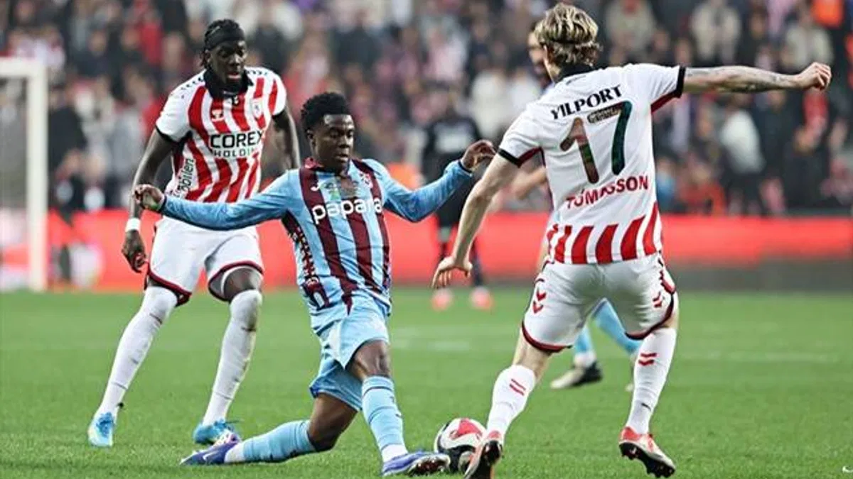 Samsunspor 1-3 Trabzonspor (Maç Sonucu) Trabzonspor yarı finalde!