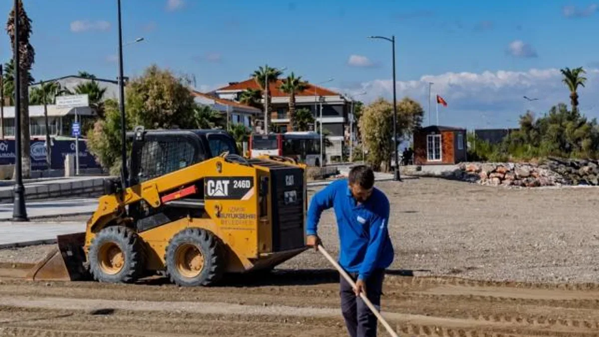 İzmir’de Güzelbahçe’ye plaj ve sosyal tesis geliyor