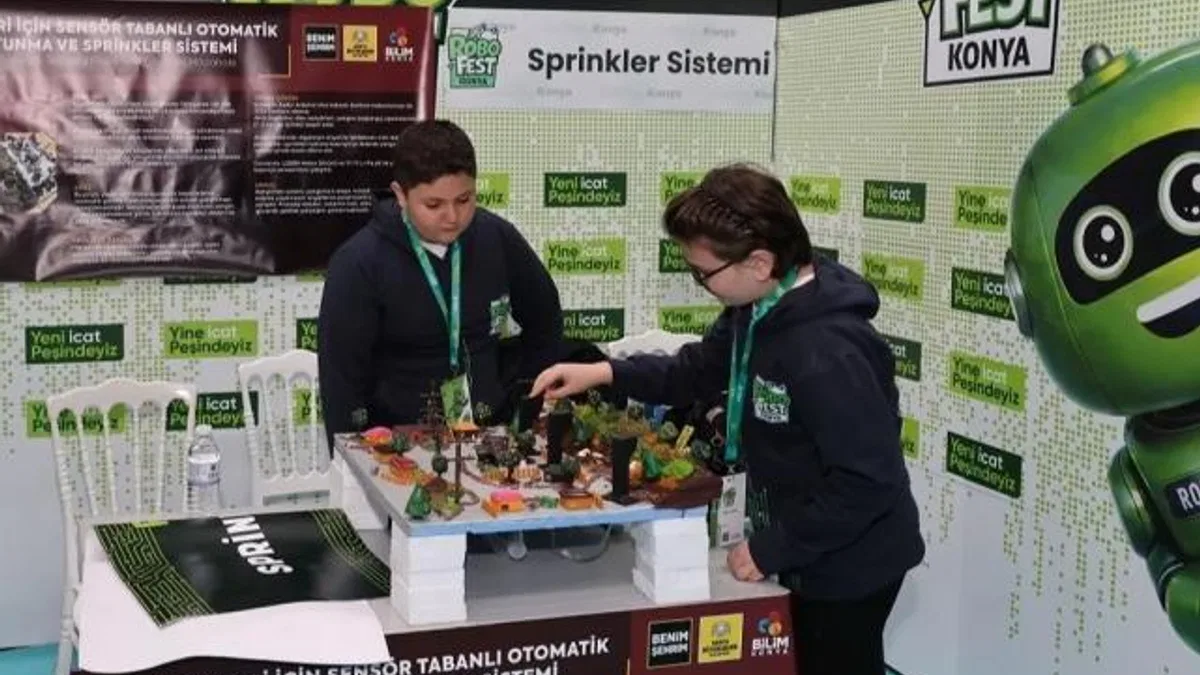 Konya’da ROBOFEST heyecanı… 917 robot yarışıyor
