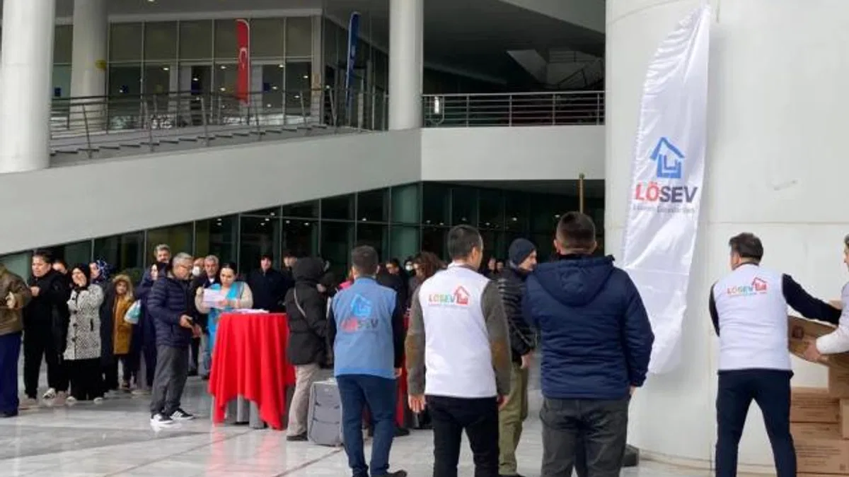 LÖSEV,kırmızı et desteğine Bursa’ da devam ediyor