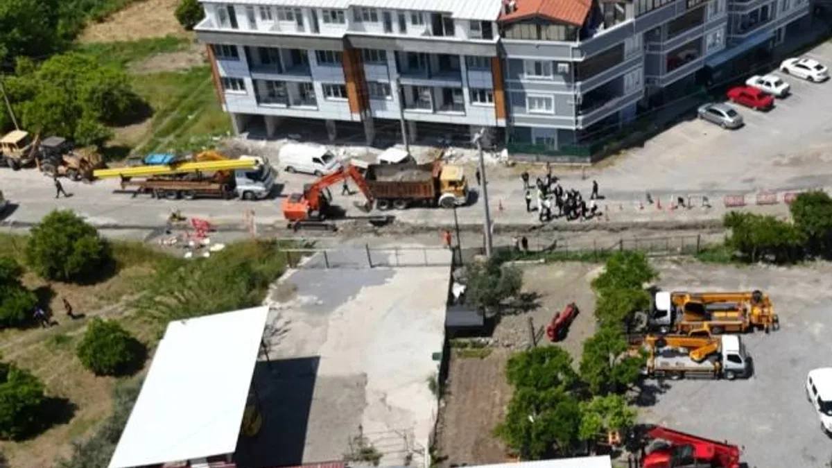 Muğla Dalaman’a doğal gaz için ilk kazma