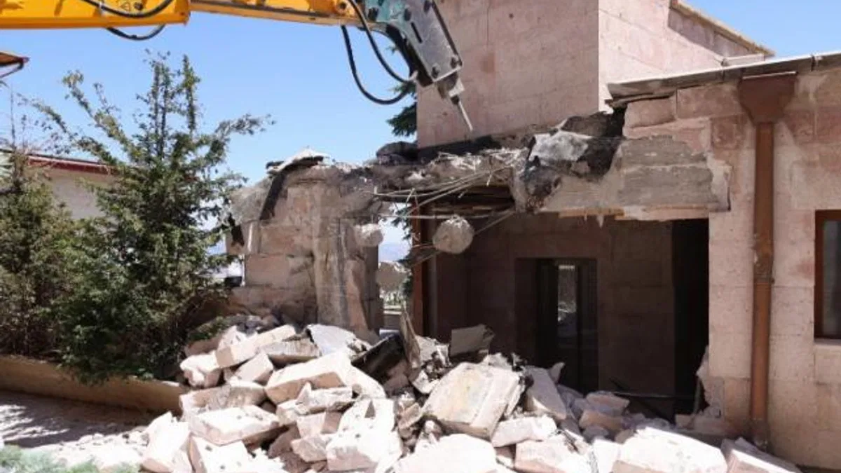 Kapadokya Alan Başkanlığı’ndan ‘kaçak’ mücadelesi