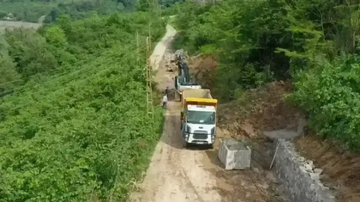 Ordu’da Kovancı’ya taş duvar önlemi